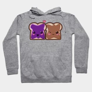 Kawaii Peanut Butter and Jelly Hoodie